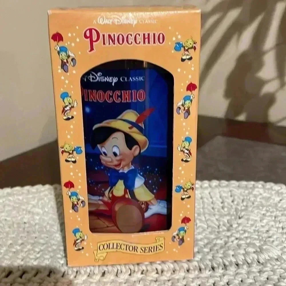 Vintage Walt Disney Pinocchio Burger King Coca Cola Cup 1994 Collector Series